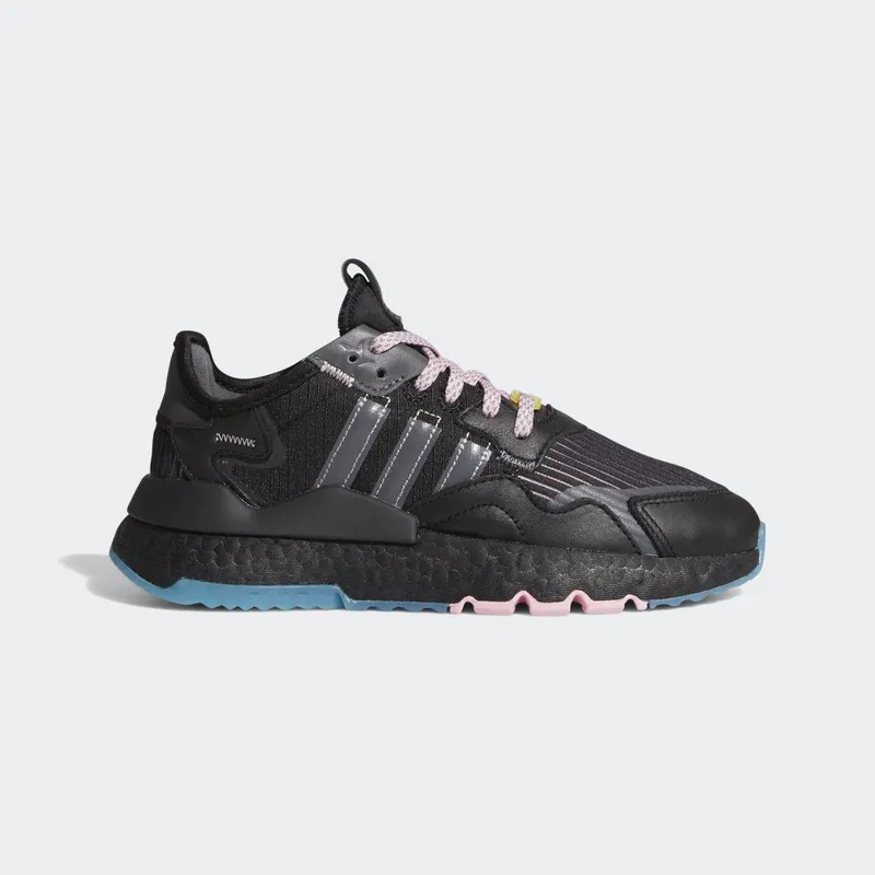 adidas Ninja Nite Jogger Core Black / Grey Five / Blue Glow (FY0176)