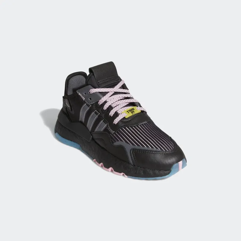 adidas Ninja Nite Jogger Core Black / Grey Five / Blue Glow (FY0176)