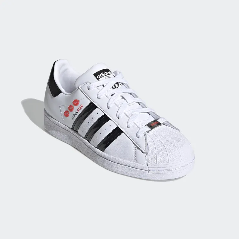 adidas SUPERSTAR W Cloud White / Core Black / Solar Red (FY0258)