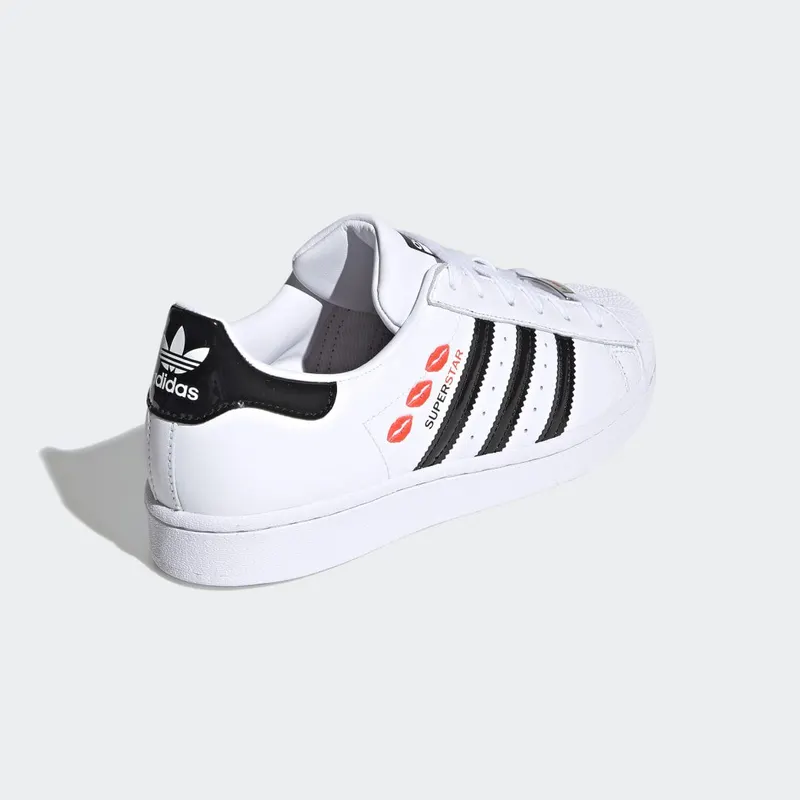 adidas SUPERSTAR W Cloud White / Core Black / Solar Red (FY0258)