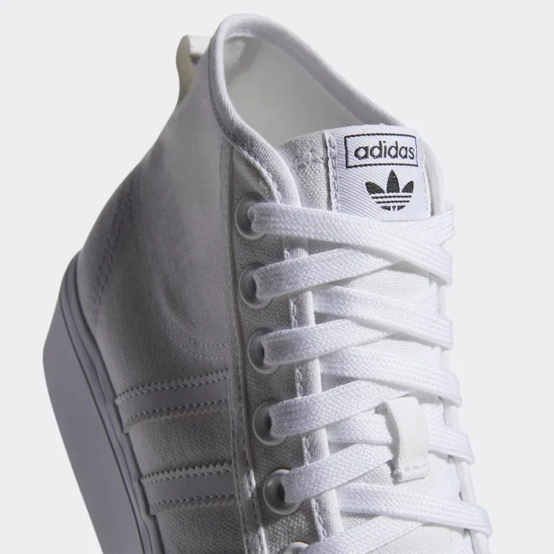 adidas Nizza Platform Mid Cloud White / Cloud White / Cloud White (FY2782)