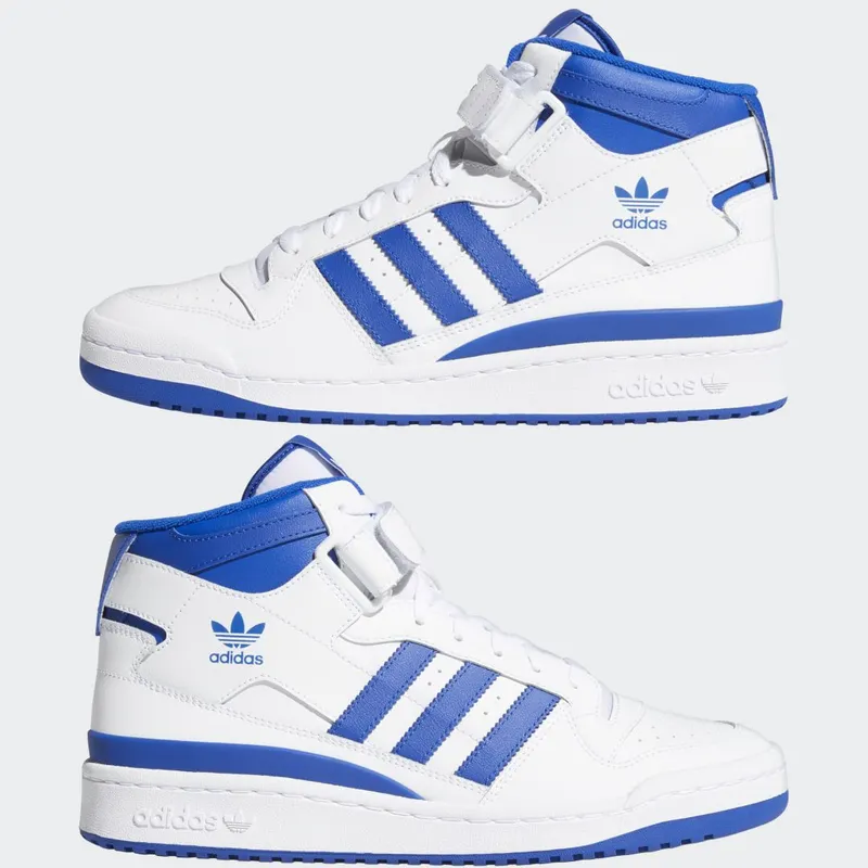 adidas Forum Mid Cloud White / Royal Blue / Cloud White (FY4976)