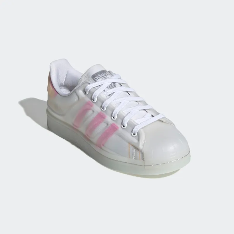 adidas Superstar Futureshell Cloud White / Screaming Pink / Crew Yellow (FY7357)