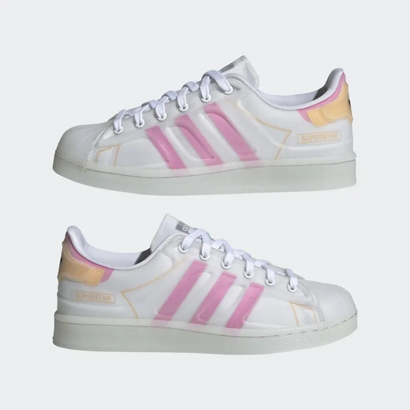 adidas Superstar Futureshell Cloud White / Screaming Pink / Crew Yellow (FY7357)