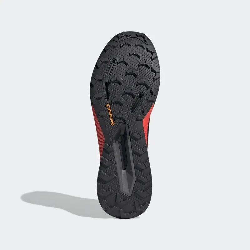 adidas Terrex Agravic Ultra Trail Running Core Black / Grey Five / Solar Red (FY7628)