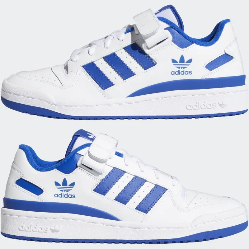 adidas Forum Low Cloud White / Cloud White / Royal Blue (FY7756)