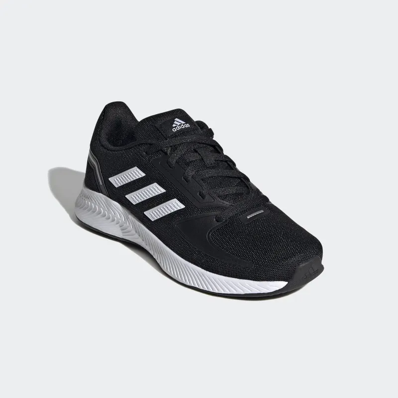 adidas Runfalcon 2.0 Core Black / Cloud White / Silver Metallic (FY9495)