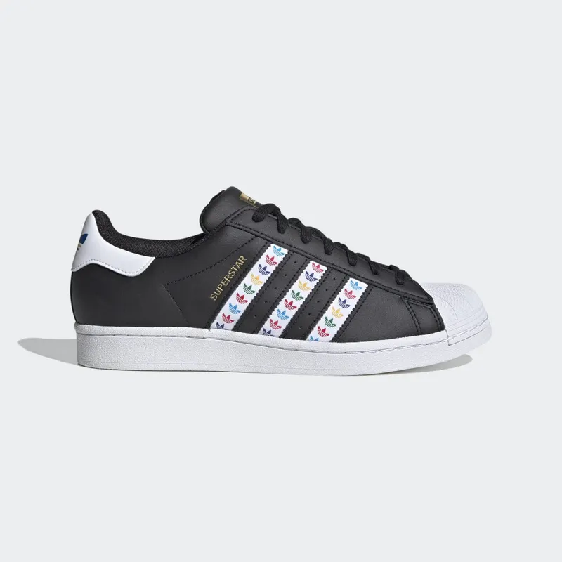 adidas SUPERSTAR Core Black / Cloud White / Gold Metallic (FZ0058)