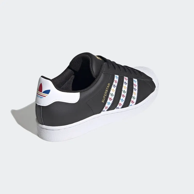 adidas SUPERSTAR Core Black / Cloud White / Gold Metallic (FZ0058)