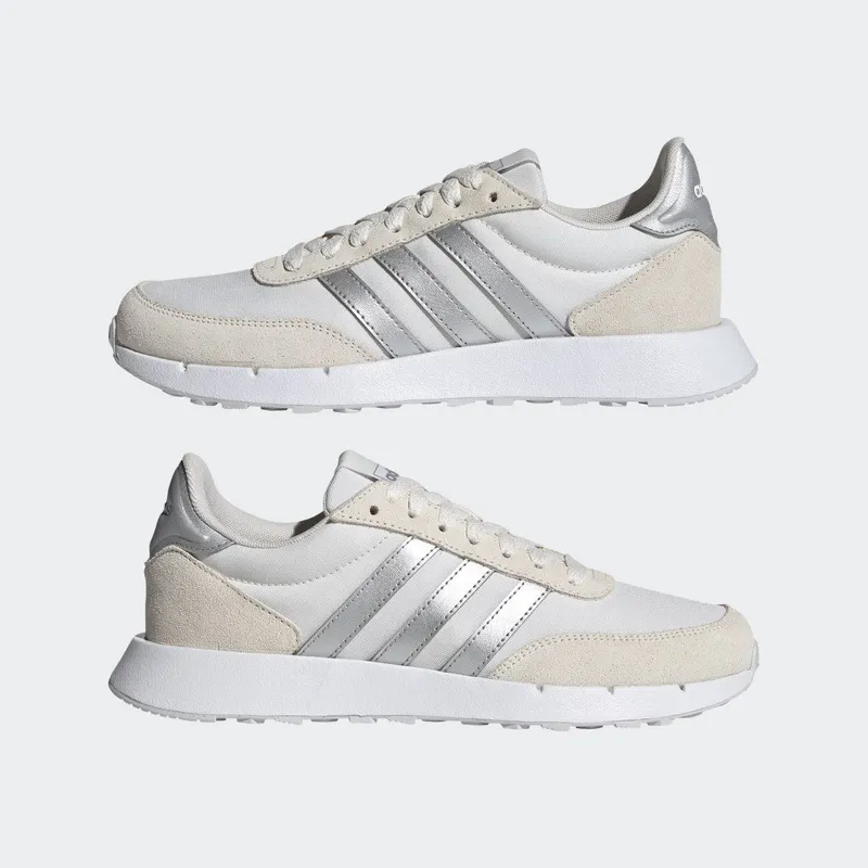 adidas Run 60s 2.0 Chalk White / Silver Metallic / Dash Grey (FZ0959)