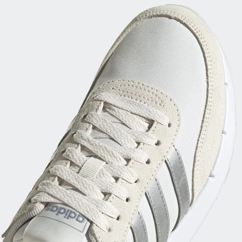 adidas Run 60s 2.0 Chalk White / Silver Metallic / Dash Grey (FZ0959)