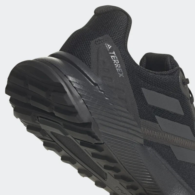 adidas Terrex Soulstride RAIN.RDY Trail Running Core Black / Carbon / Grey Six (FZ3036)