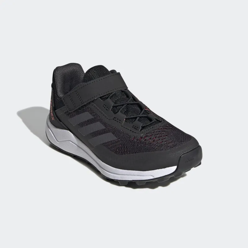 adidas Terrex Agravic Flow Primegreen Trail Running Core Black / Dgh Solid Grey / Solar Red (FZ3319)
