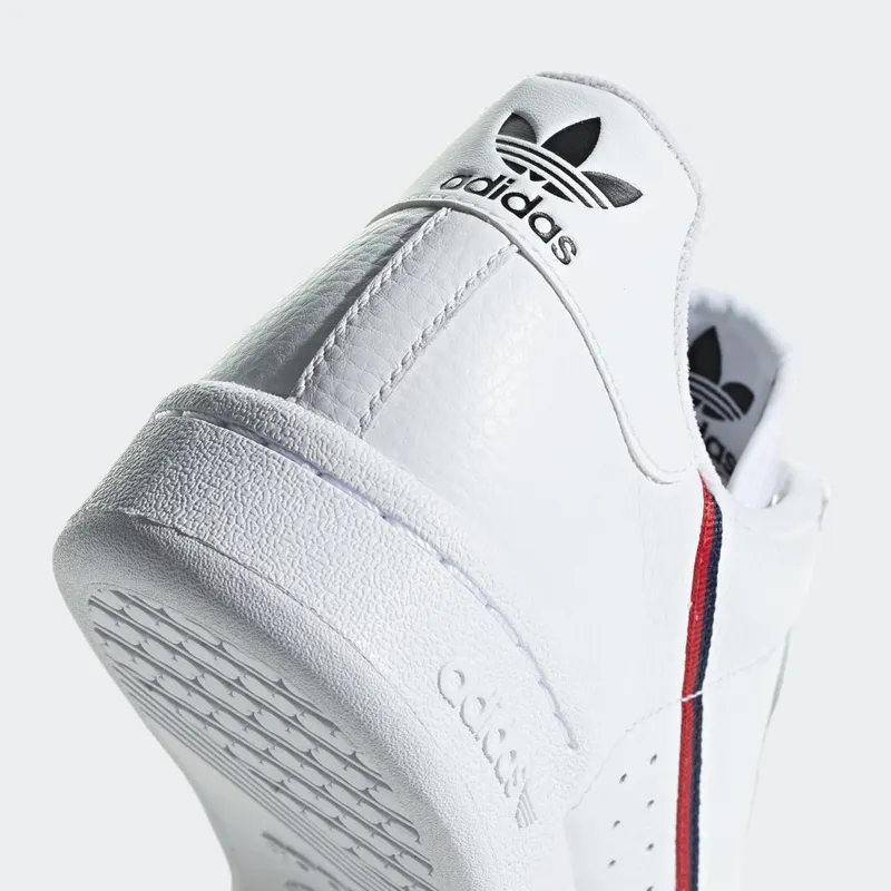adidas Continental 80 Cloud White / Scarlet / Collegiate Navy (G27706)