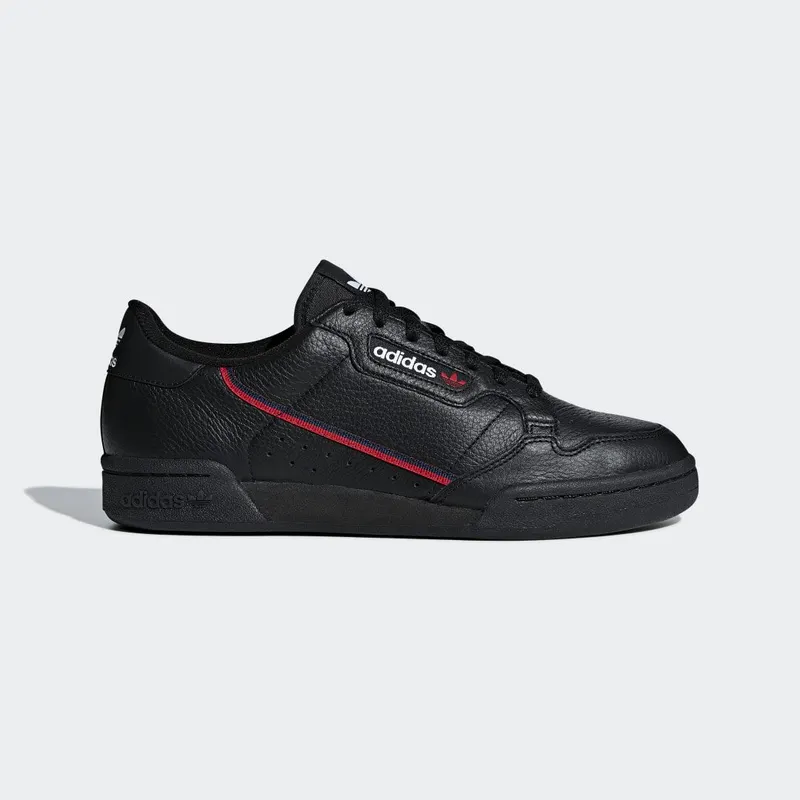 adidas Continental 80 Core Black / Scarlet / Collegiate Navy (G27707)