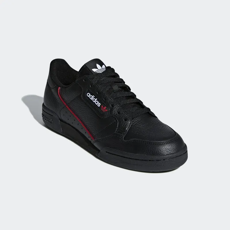 adidas Continental 80 Core Black / Scarlet / Collegiate Navy (G27707)