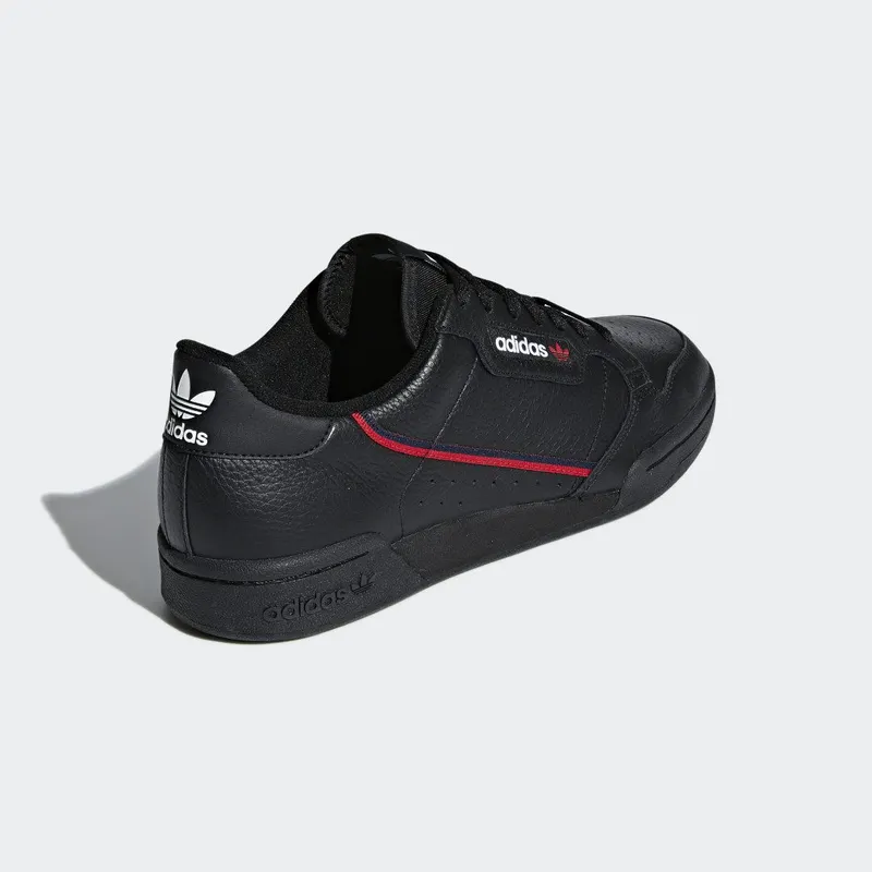 adidas Continental 80 Core Black / Scarlet / Collegiate Navy (G27707)