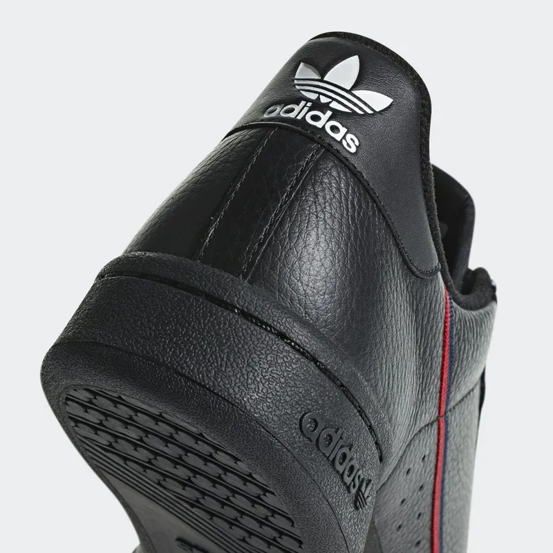 adidas Continental 80 Core Black / Scarlet / Collegiate Navy (G27707)