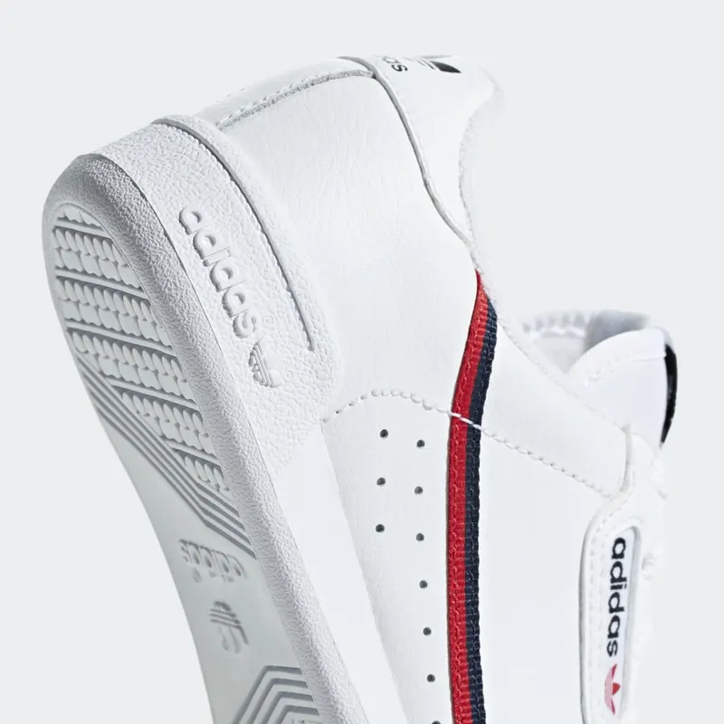 adidas Continental 80 Cloud White / Scarlet / Collegiate Navy (G28215)