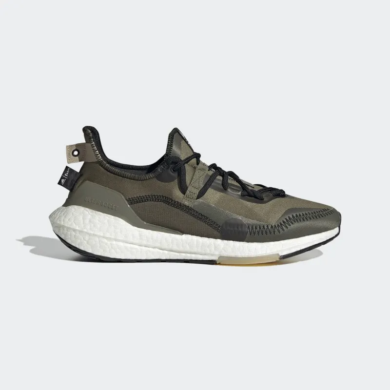 adidas Ultraboost 21 x Parley Focus Olive / Core Black / Orbit Green (G55649)