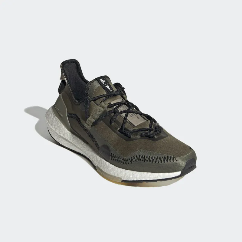 adidas Ultraboost 21 x Parley Focus Olive / Core Black / Orbit Green (G55649)