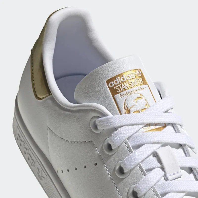 adidas Stan Smith Cloud White / Cloud White / Gold Metallic (G58184)