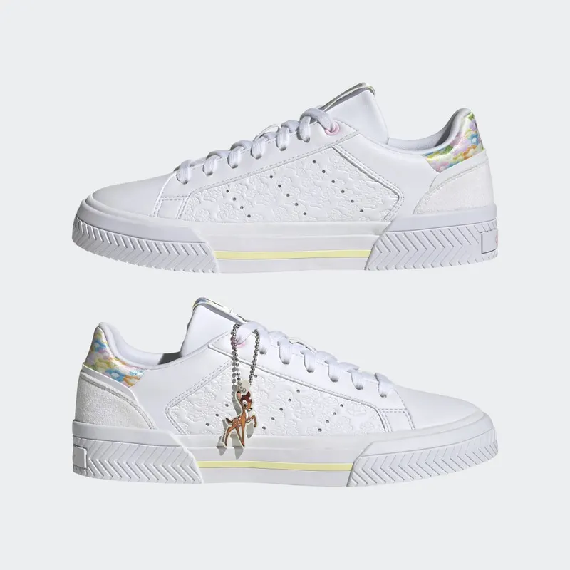 adidas Disney Court Tourino Cloud White / Calvi / Clear Pink (GV7938)