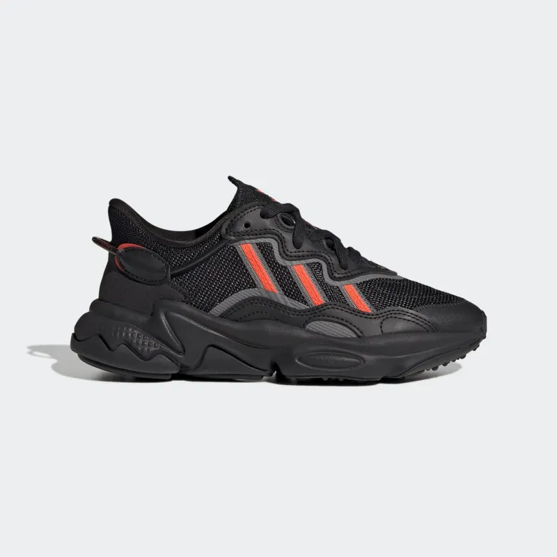 adidas OZWEEGO Core Black / Solar Red / Grey Six (GV8888)