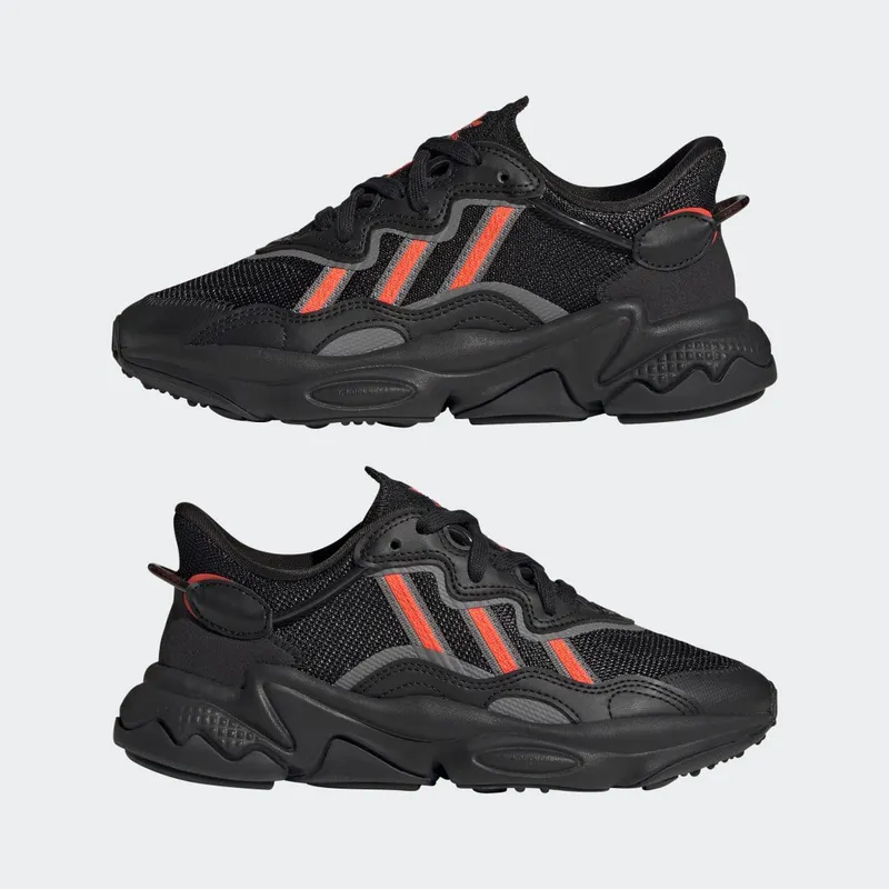 adidas OZWEEGO Core Black / Solar Red / Grey Six (GV8888)