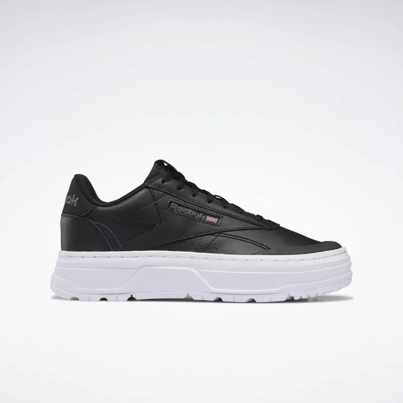 Reebok Club C Double GEO Schoenen Core Black / Core Black / Cloud White