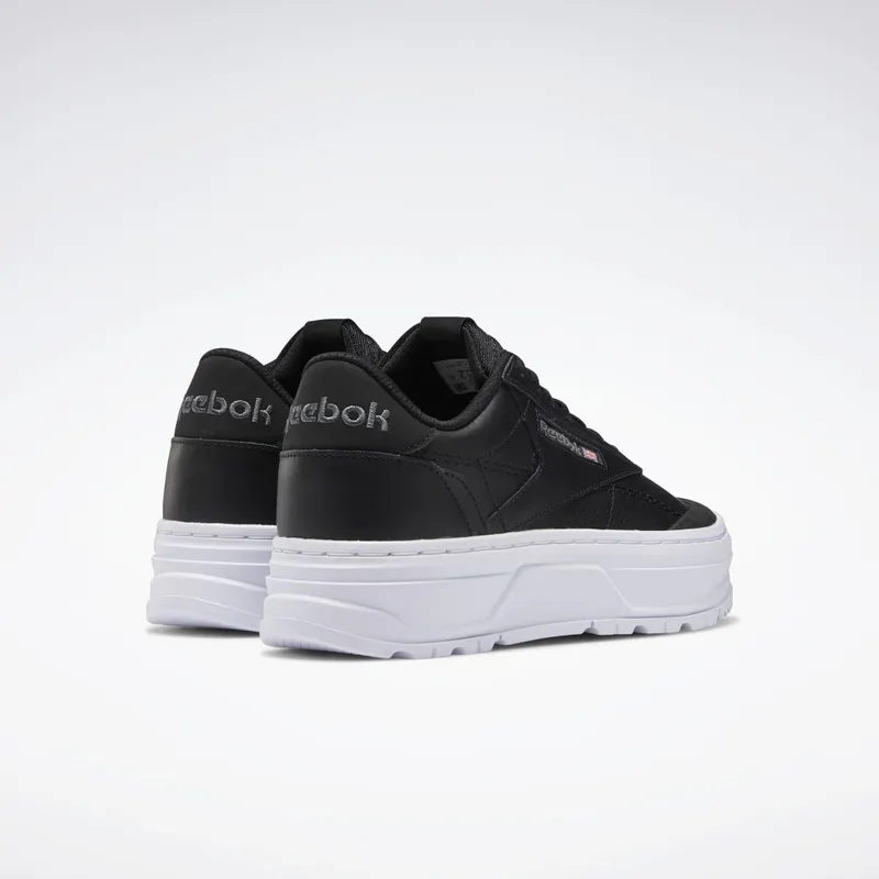 Reebok Club C Double GEO Schoenen Core Black / Core Black / Cloud White