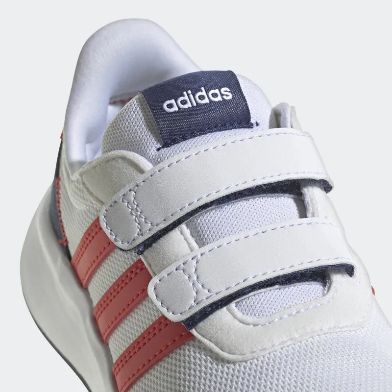 adidas Run 70s Cloud White / Vivid Red / Dark Blue (GW0333)