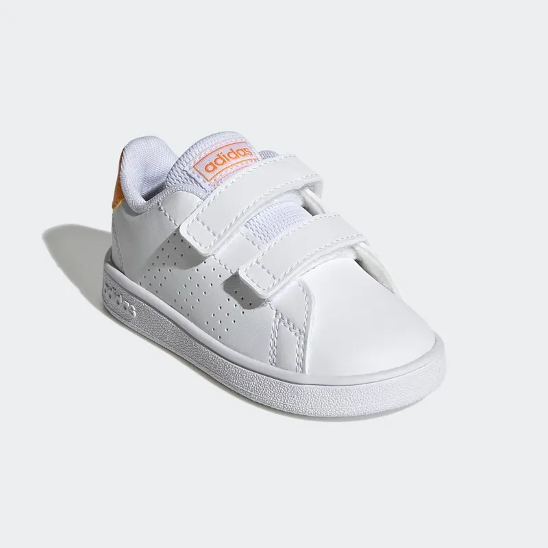 adidas Advantage Cloud White / Cloud White / Orange Rush (GW0452)