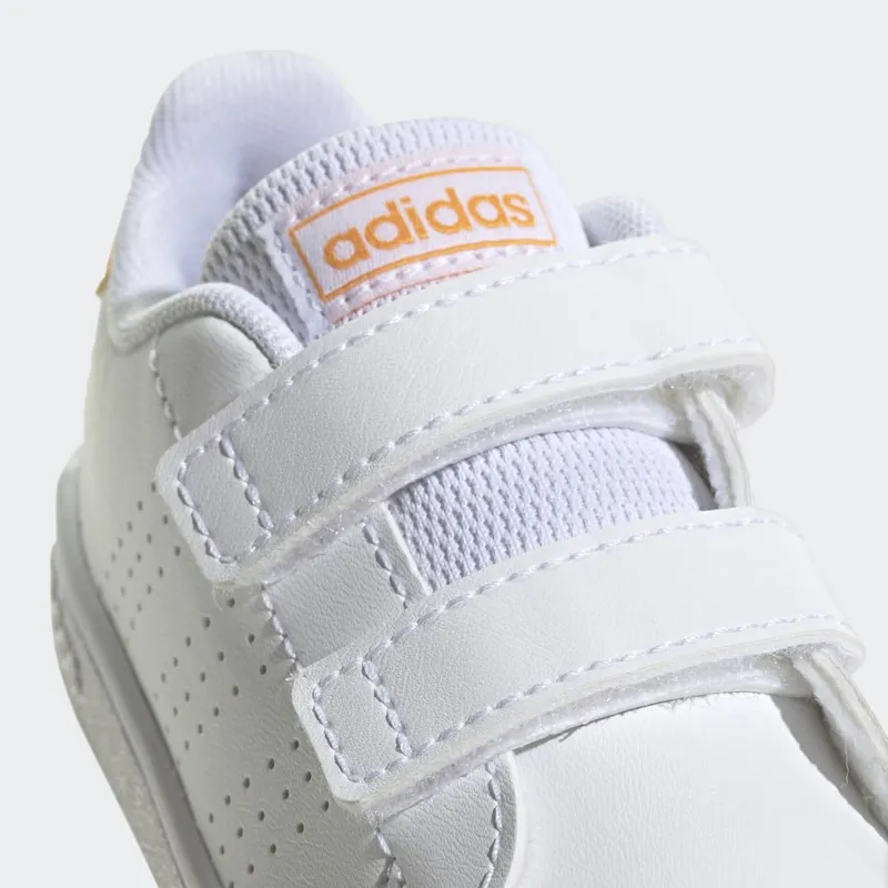 adidas Advantage Cloud White / Cloud White / Orange Rush (GW0452)
