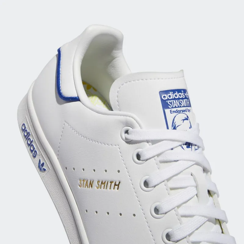 adidas Stan Smith Cloud White / Royal Blue / Yellow (GW0489)