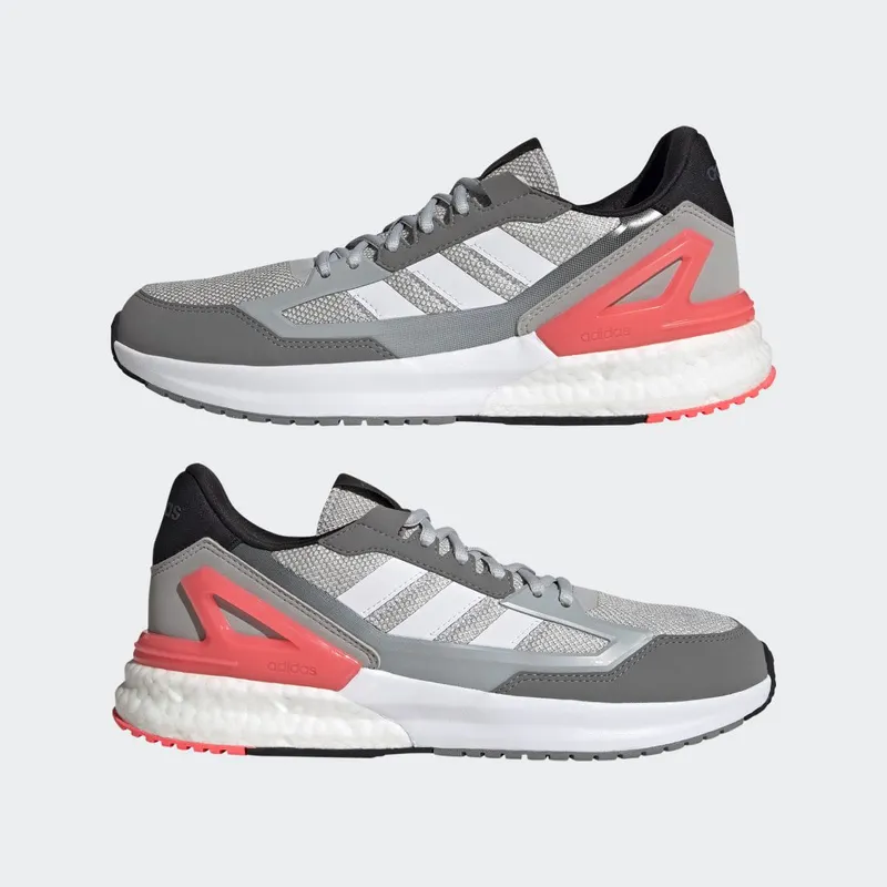 adidas Nebzed Super BOOST Grey Two / Cloud White / Core Black (GW1106)