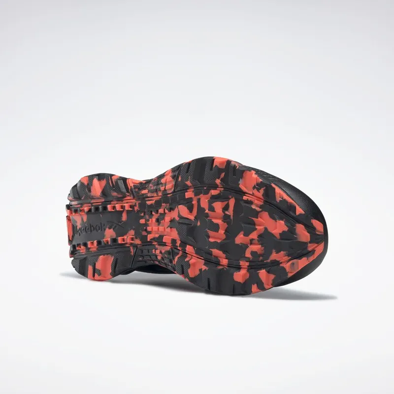 Reebok Ridgerider 6 Schoenen Core Black / Pure Grey 8 / Orange Flare