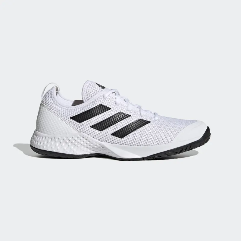 adidas Courtflash Tennisschoenen Cloud White / Core Black / Cloud White (GW2518)