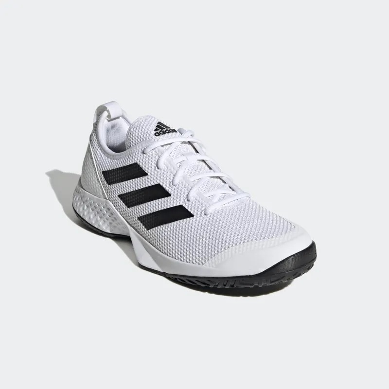 adidas Courtflash Tennisschoenen Cloud White / Core Black / Cloud White (GW2518)