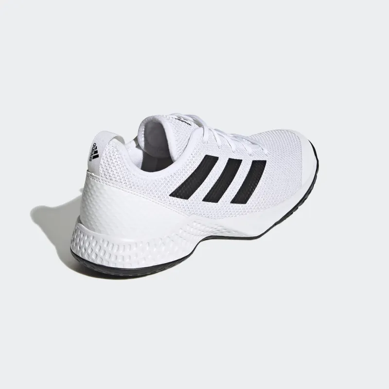 adidas Courtflash Tennisschoenen Cloud White / Core Black / Cloud White (GW2518)