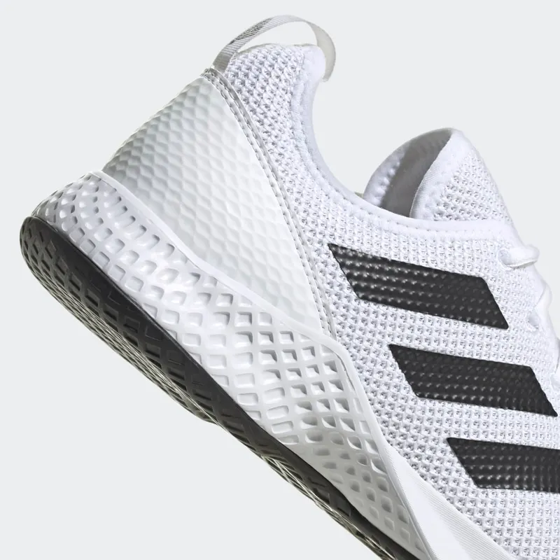 adidas Courtflash Tennisschoenen Cloud White / Core Black / Cloud White (GW2518)