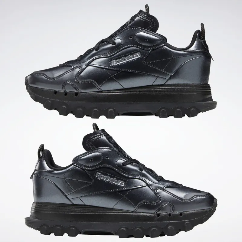 Reebok Cardi B Classic Leather Schoenen Core Black / Core Black / Dark Silver
