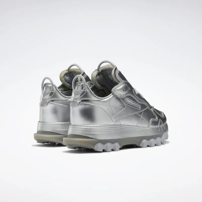 Reebok Cardi B Classic Leather Schoenen Silver Metallic / Silver Metallic / Pewter