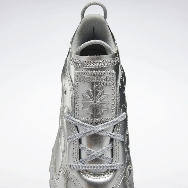 Reebok Cardi B Classic Leather Schoenen Silver Metallic / Silver Metallic / Pewter