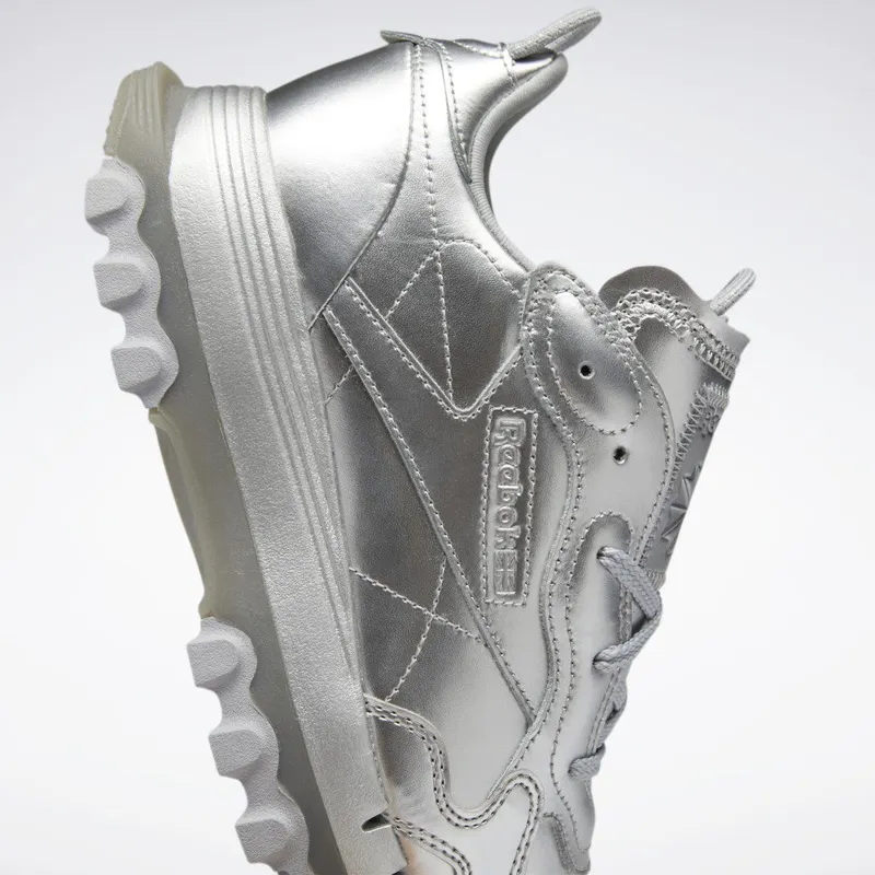 Reebok Cardi B Classic Leather Schoenen Silver Metallic / Silver Metallic / Pewter