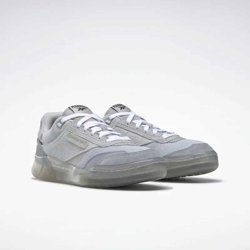 Reebok Pleasures Club C Legacy Schoenen Pure Grey 2 / Pure Grey 4 / Straw