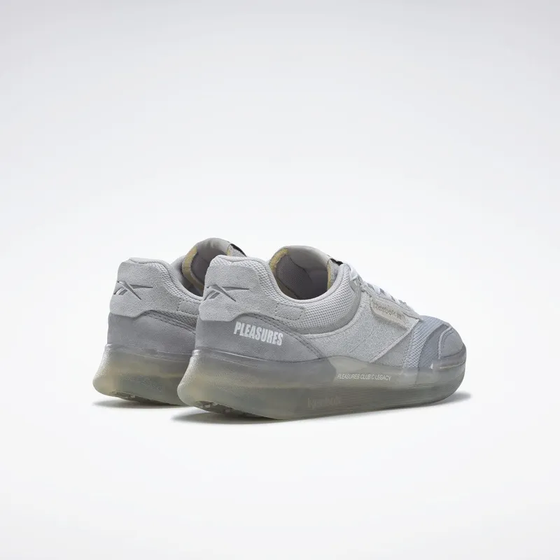 Reebok Pleasures Club C Legacy Schoenen Pure Grey 2 / Pure Grey 4 / Straw