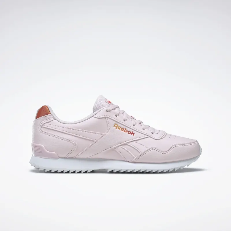 Reebok Royal Glide Ripple Clip Schoenen Porcelain Pink / Cloud White / Collegiate Gold