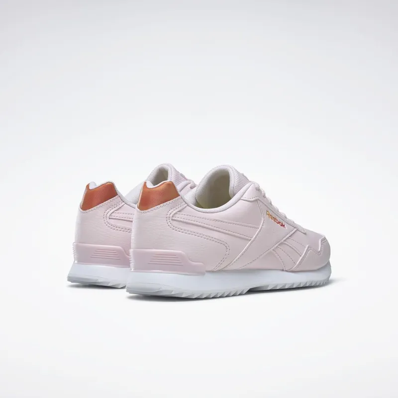 Reebok Royal Glide Ripple Clip Schoenen Porcelain Pink / Cloud White / Collegiate Gold