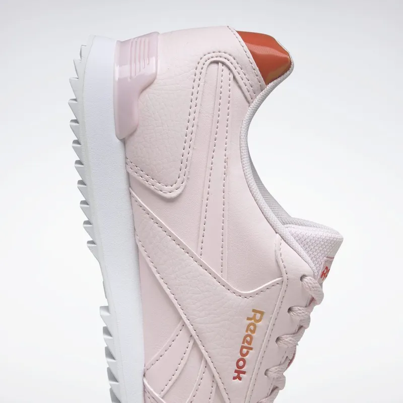Reebok Royal Glide Ripple Clip Schoenen Porcelain Pink / Cloud White / Collegiate Gold